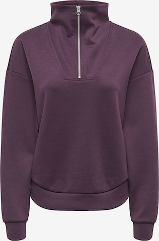 ONLY PLAY Sweatshirt in Lila: voorkant