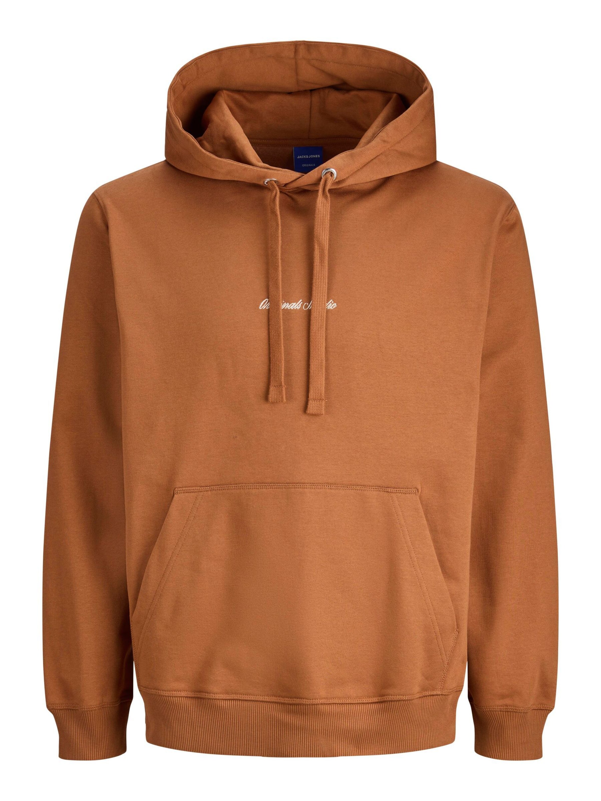 Sweat-shirt 'JORNORREBRO' JACK & JONES en marron : devant