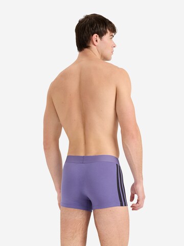 ADIDAS SPORTSWEAR Boxershorts ' Active Flex Cotton 3 Stripes ' in Lila