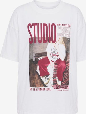 Studio Untold Shirt in Weiß: Vorderseite