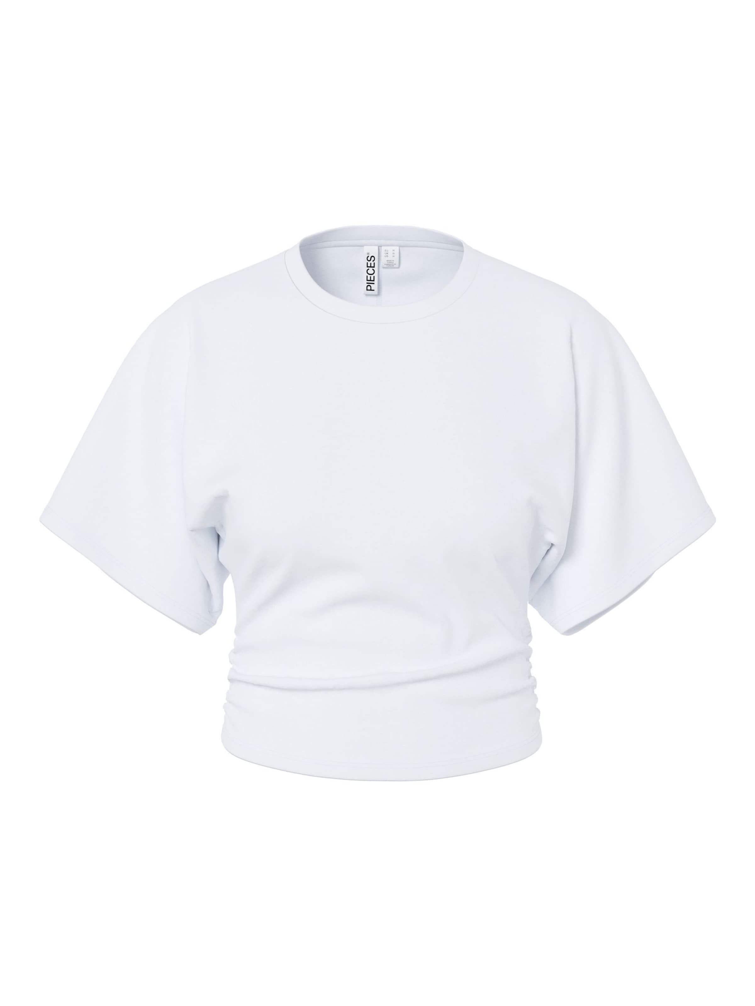 PIECES Shirts 'PCAlli' i hvid: forside