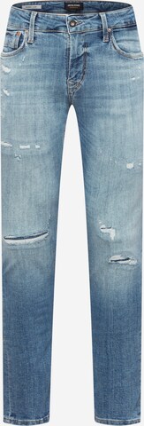 JACK & JONES Skinny Jeansy 'LIAM' w kolorze niebieski: przód