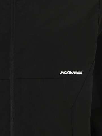 Jack & Jones Plus Overgangsjakke 'ALEX' i sort
