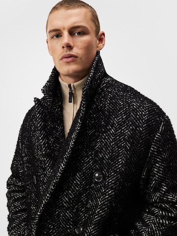 J.Lindeberg Ανοιξιάτικο και φθινοπωρινό παλτό 'Willy' σε μαύρο