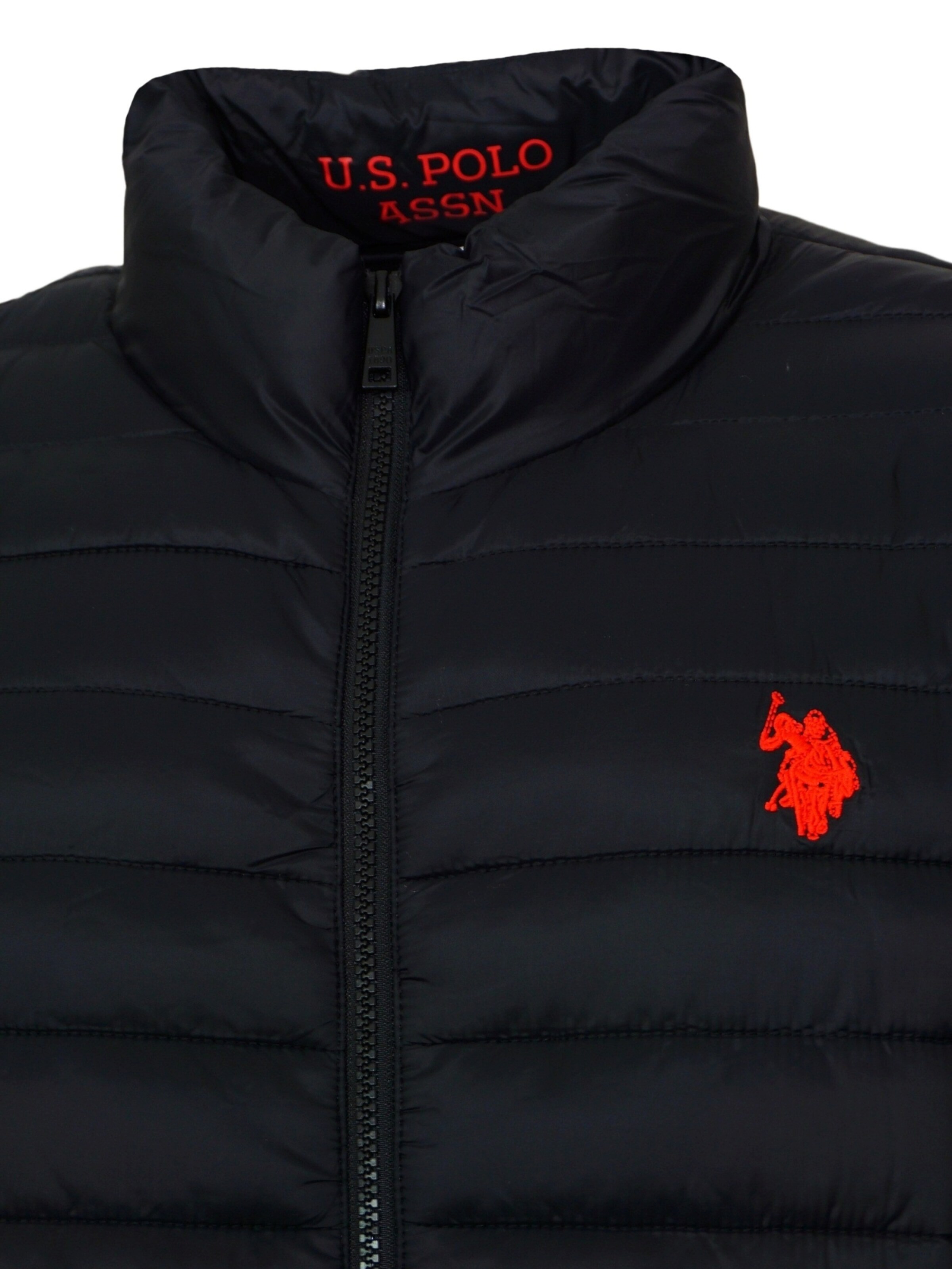 U.S. POLO ASSN. Overgangsjakke i sort