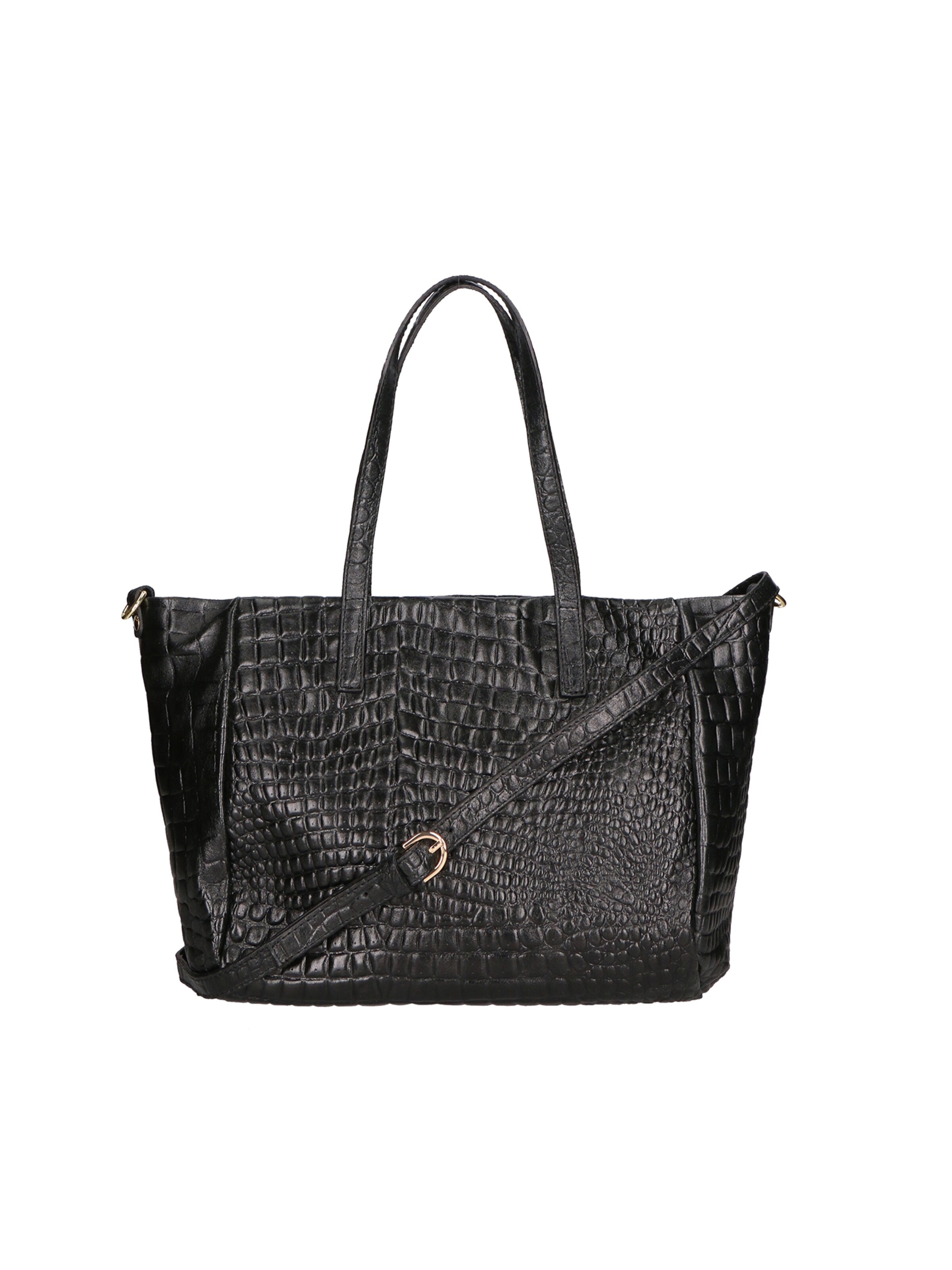 Gave Lux Schoudertas in Zwart: voorkant