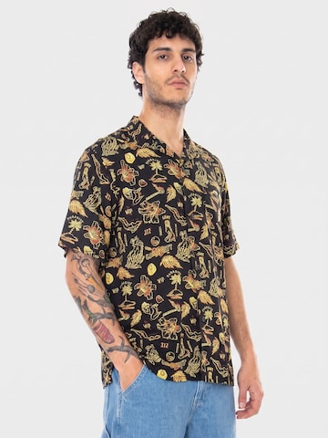 Comfort fit Camicia 'S/S Paradise Shirt Paradise Print, Yellow' di Carhartt WIP in colori misti