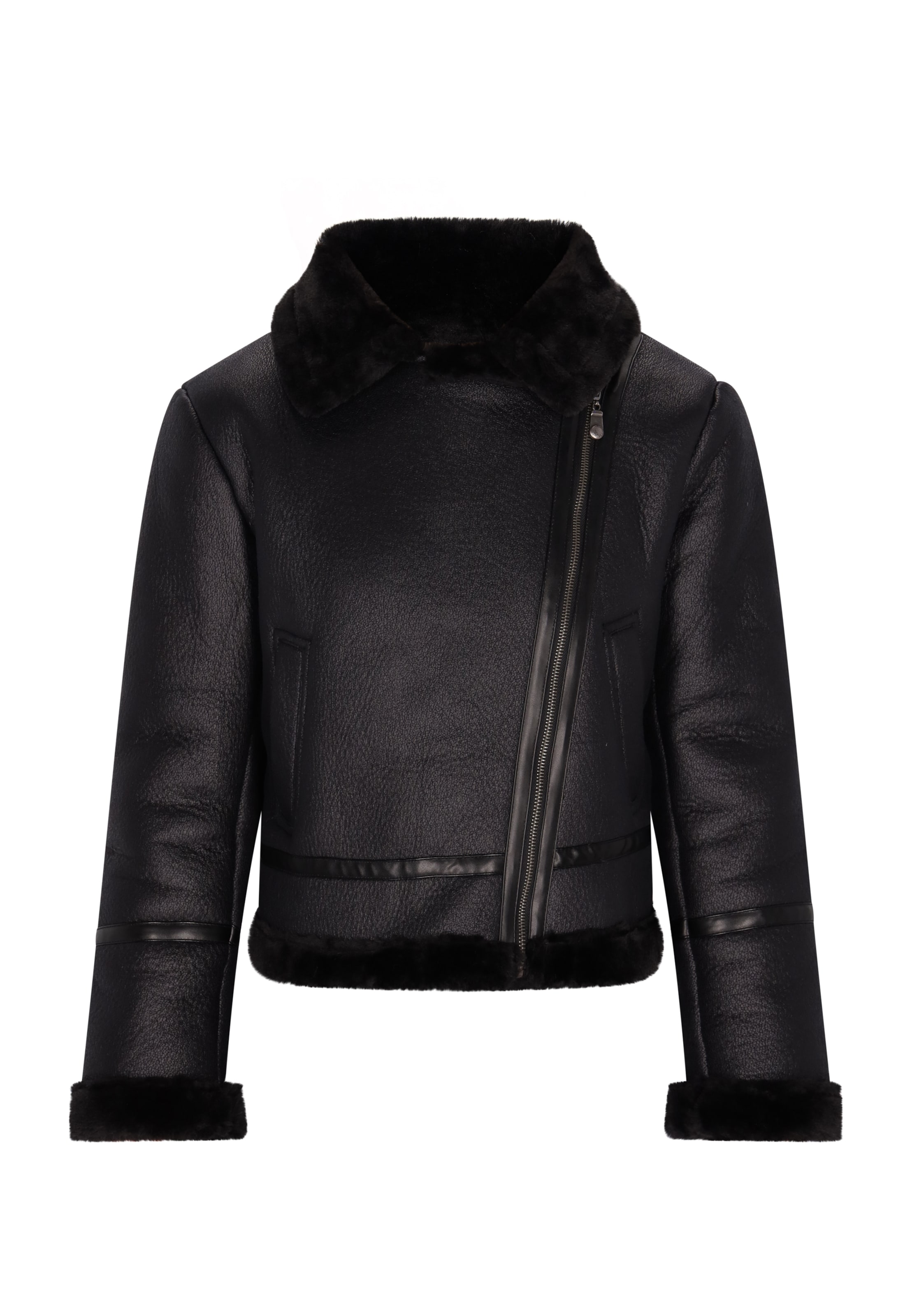 DreiMaster Vintage Prehodna jakna | črna barva: sprednja stran