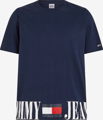 Tommy Jeans Plus T-Shirt in Blau: predná strana