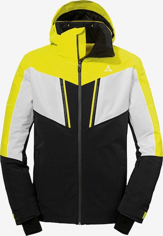 Schöffel Sportjas 'Hohbiel' in Geel: voorkant