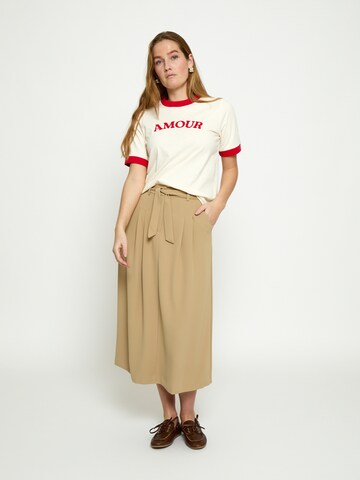 Gonna 'Jonne' di Peppercorn in beige