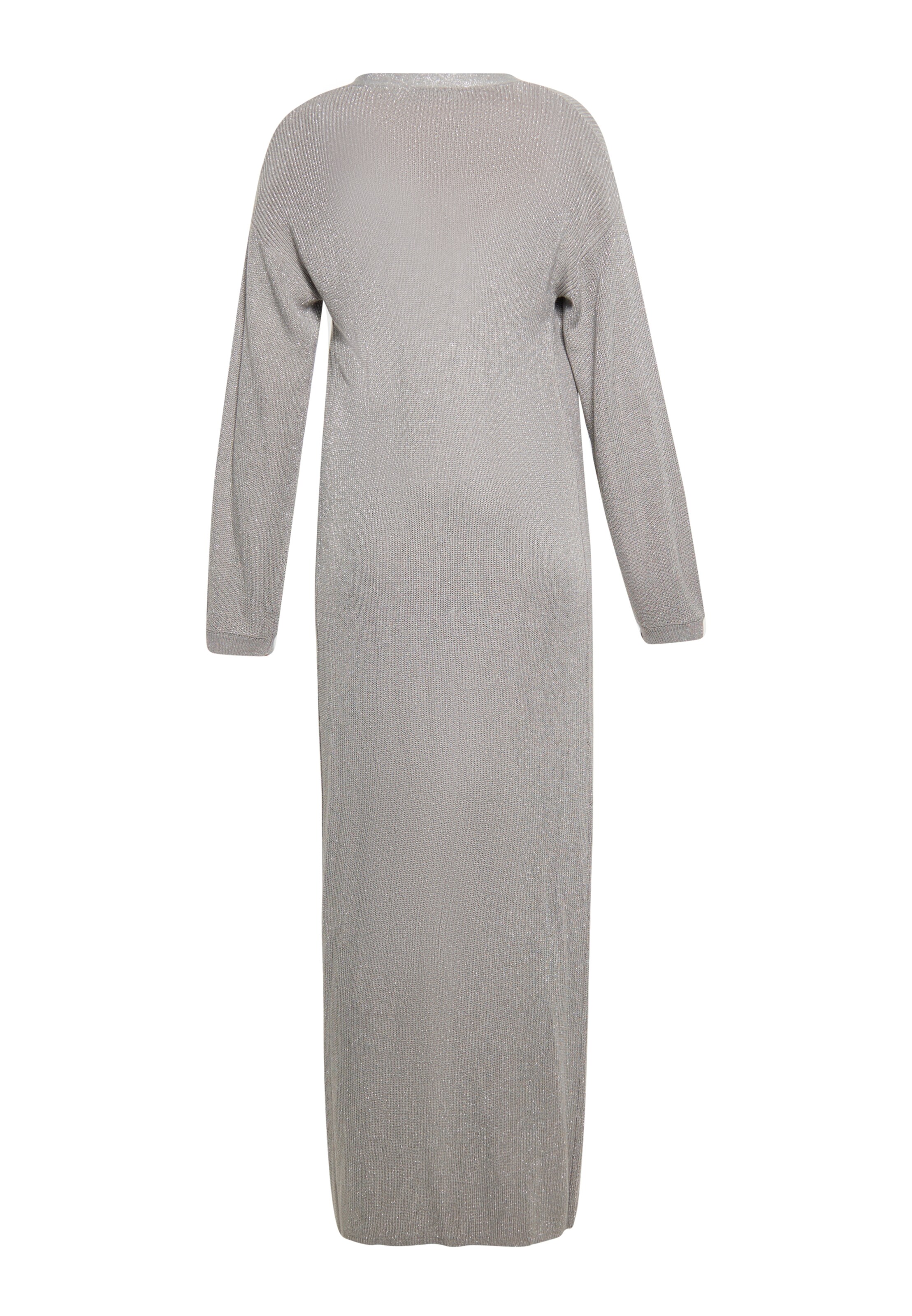 NAEMI Strickmantel in Grau