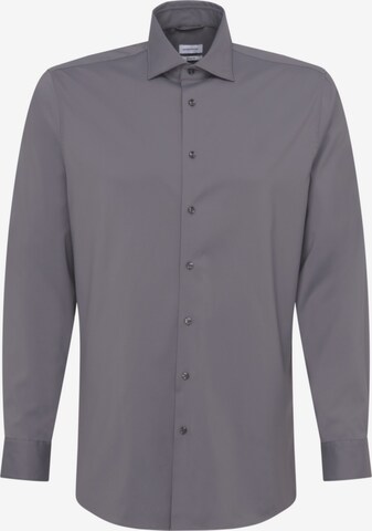 Coupe regular Chemise SEIDENSTICKER en gris : devant