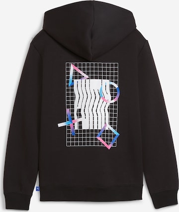 PUMA Sweatshirt 'PUMA X PLAYSTATION' in Zwart