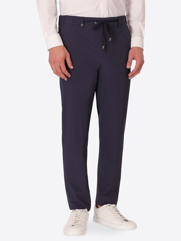 Distretto12 Regular Chino 'T. SEQUOIA' in Blauw: voorkant
