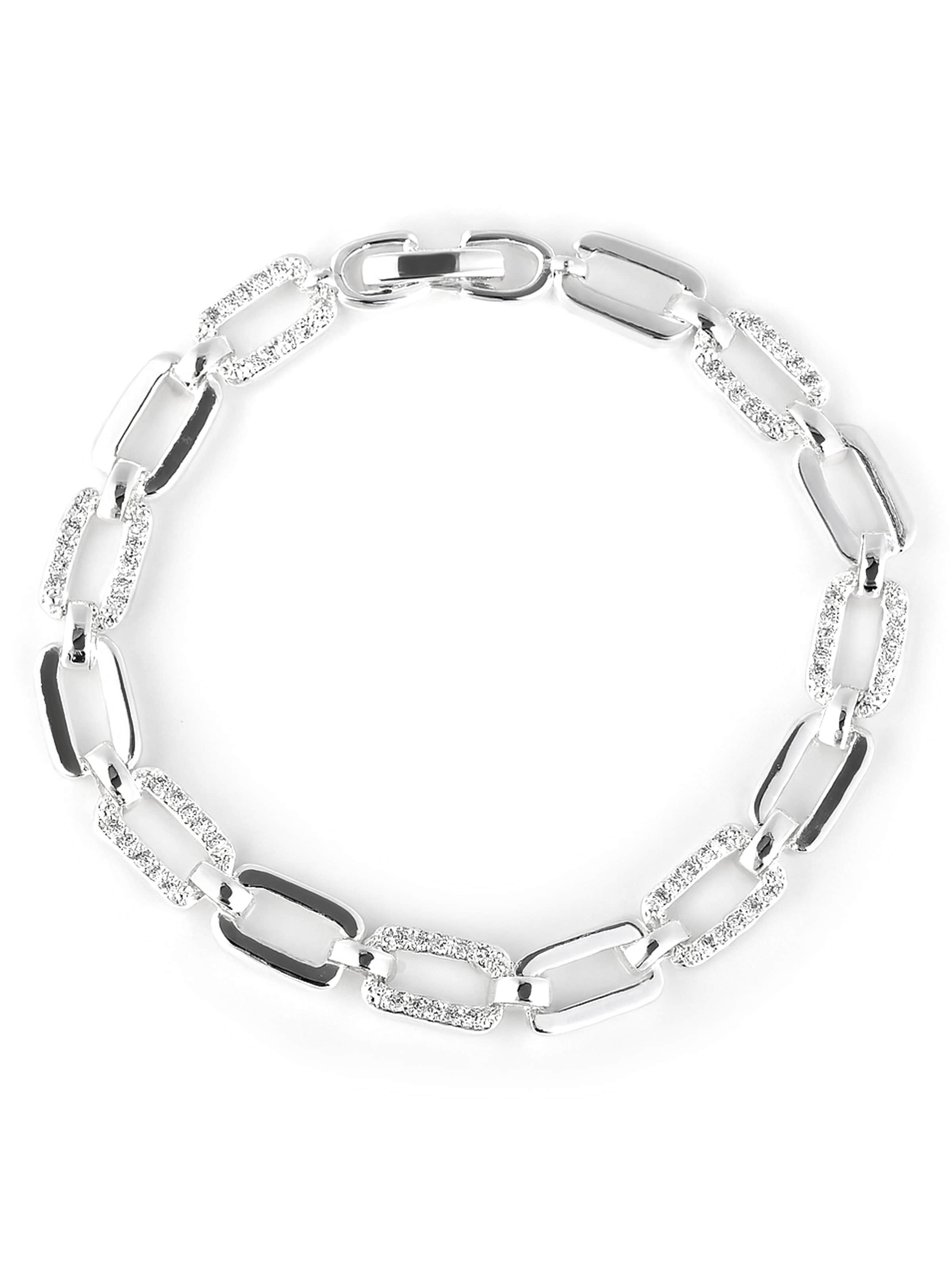 Luxenter Bracelet 'Asgoth' in Silver: front