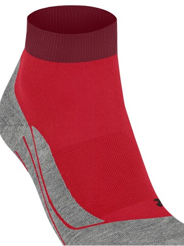 FALKE Athletic Socks 'RU4 Endurance Short' in Red