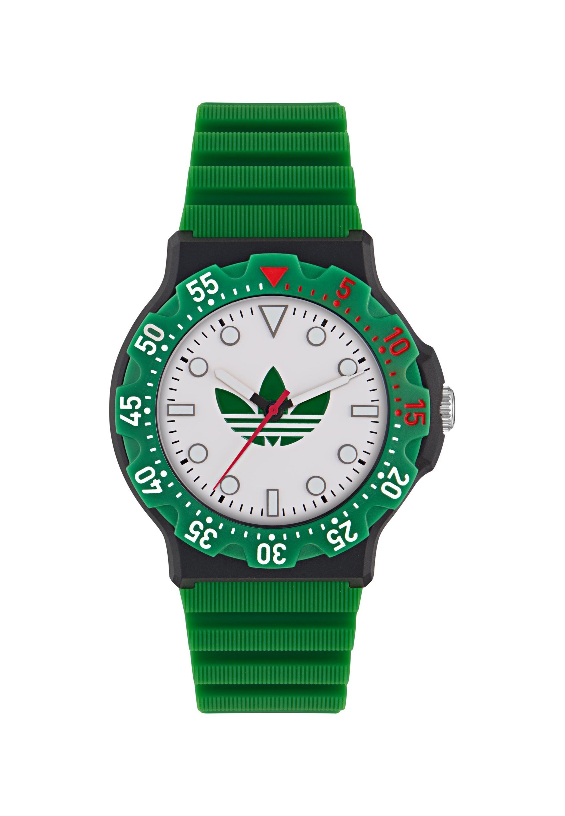 Montre à affichage analogique 'Discoverer Two' ADIDAS ORIGINALS en vert : devant