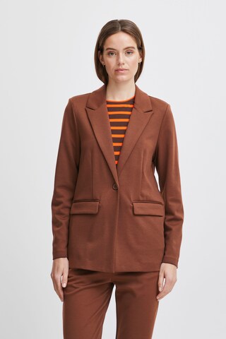 b.young Blazer 'Byrizetta' in Brown: front