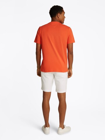 Maglietta 'CENTER STACK' di TOMMY HILFIGER in arancione