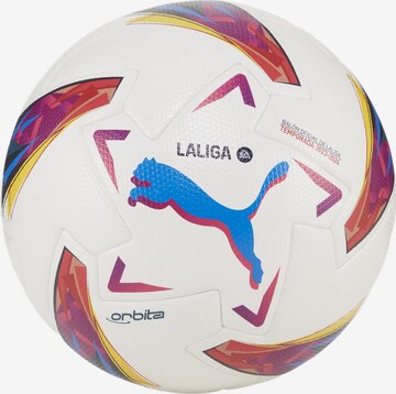 PUMA Bal 'Orbita LaLiga 1' in Wit: voorkant