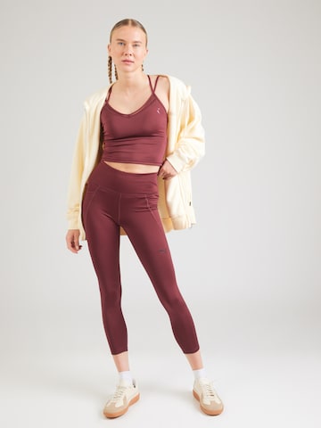 PUMA Top sportowy 'PWRSHAPE' w kolorze czerwony