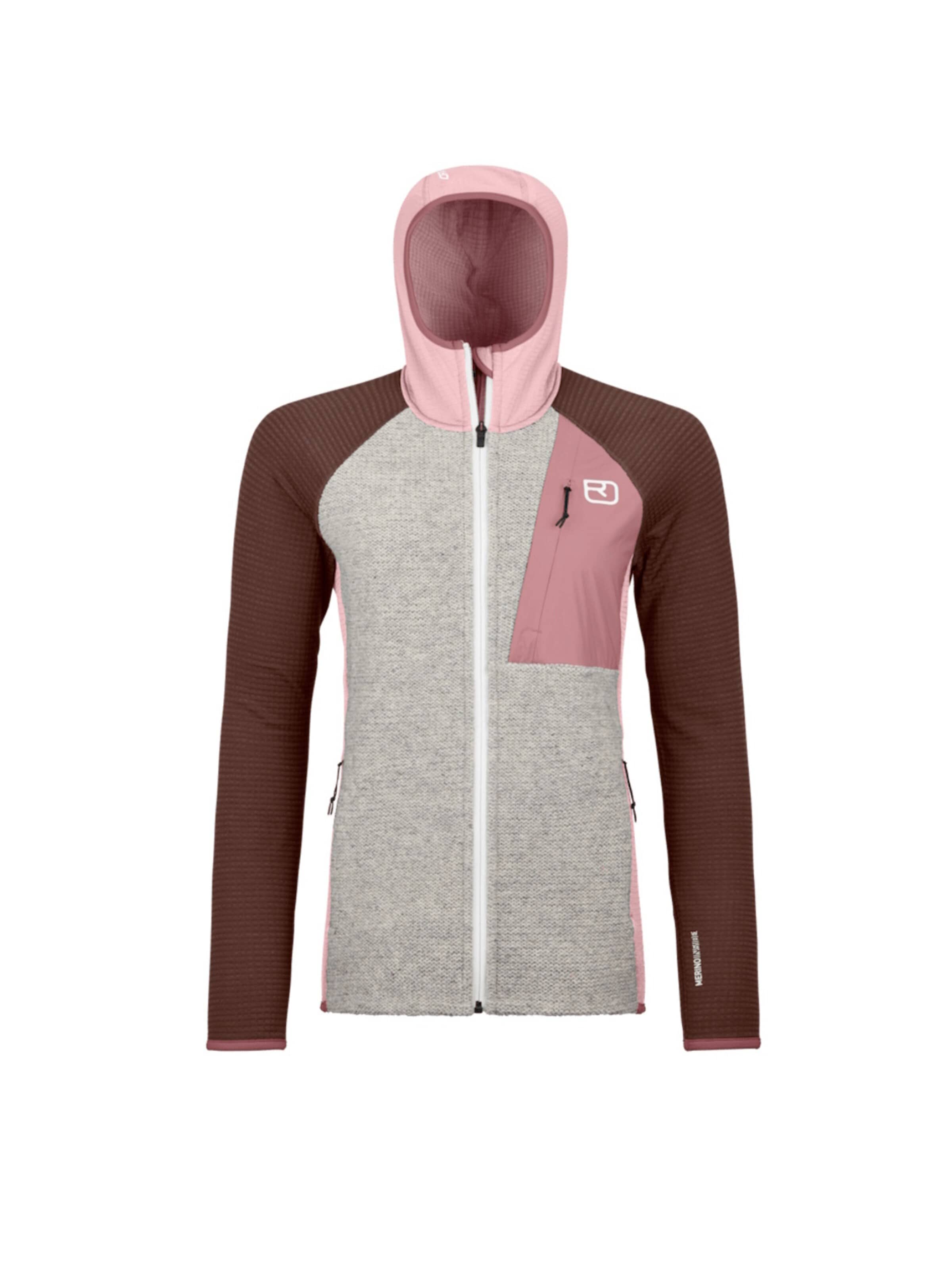 ORTOVOX Athletic Fleece Jacket in Mixed colors: front