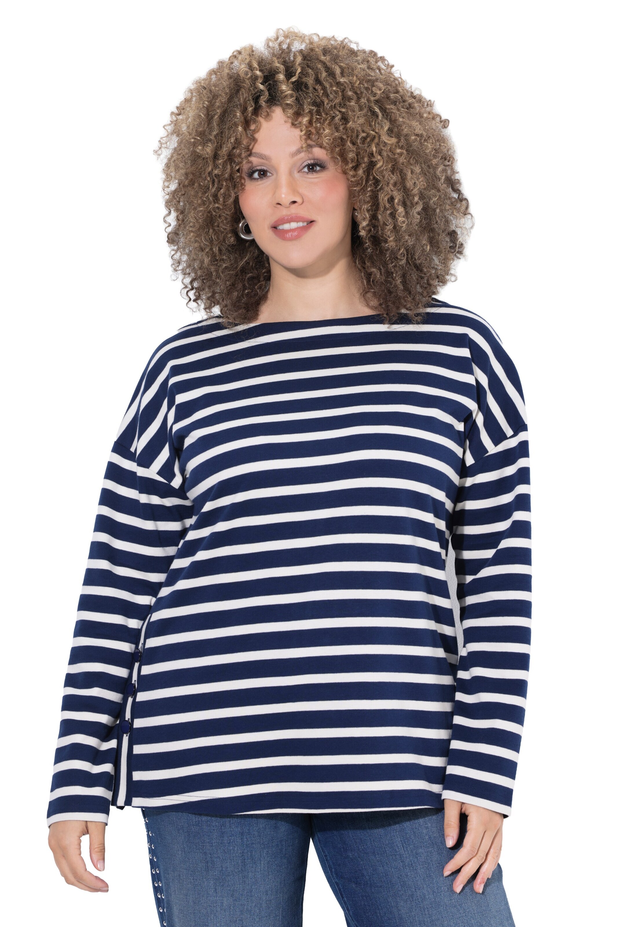 Ulla Popken Shirt in Blue: front