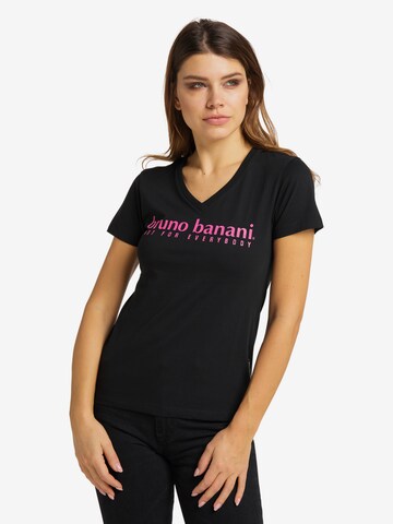 BRUNO BANANI T-Shirt 'AYALA' in Schwarz: predná strana