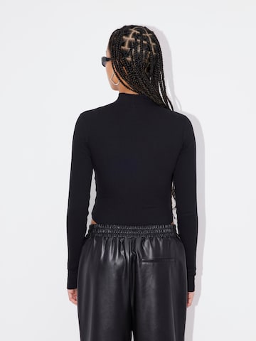LeGer by Lena Gercke Shirt Bodysuit 'Adelaide' in Black