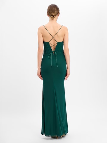 Robe de soirée Laona en vert