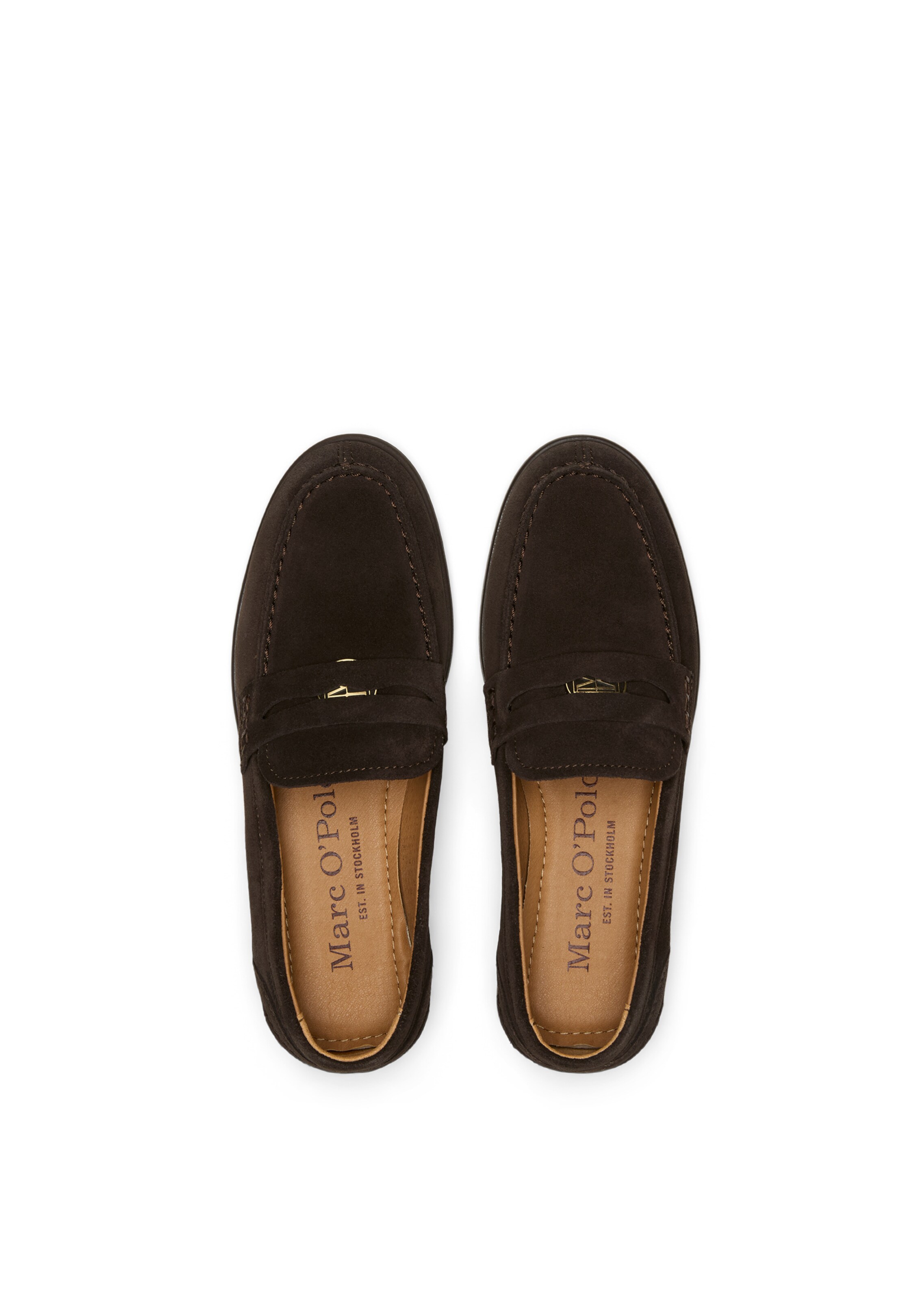 Marc O'Polo Slip-ons 'Fiona' in Brown