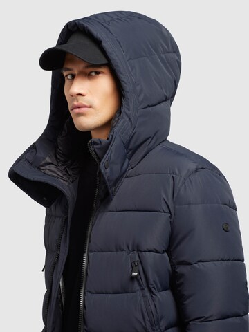 khujo Winter Jacket 'Zayn' in Blue