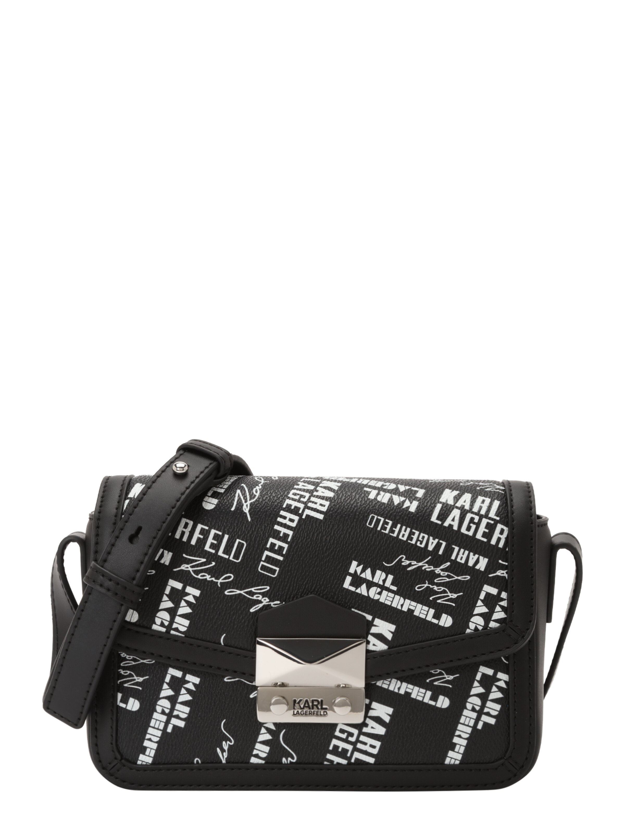 Karl Lagerfeld Taška cez rameno - Čierna: predná strana
