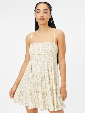 AÉROPOSTALE Dress in Beige: front