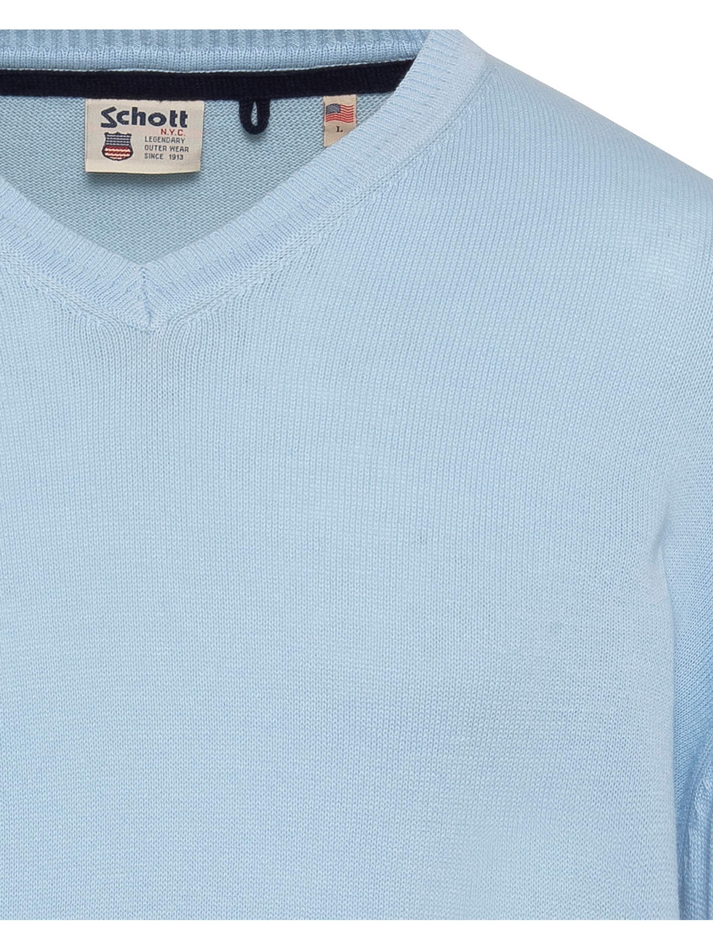 Pull-over Schott NYC en bleu