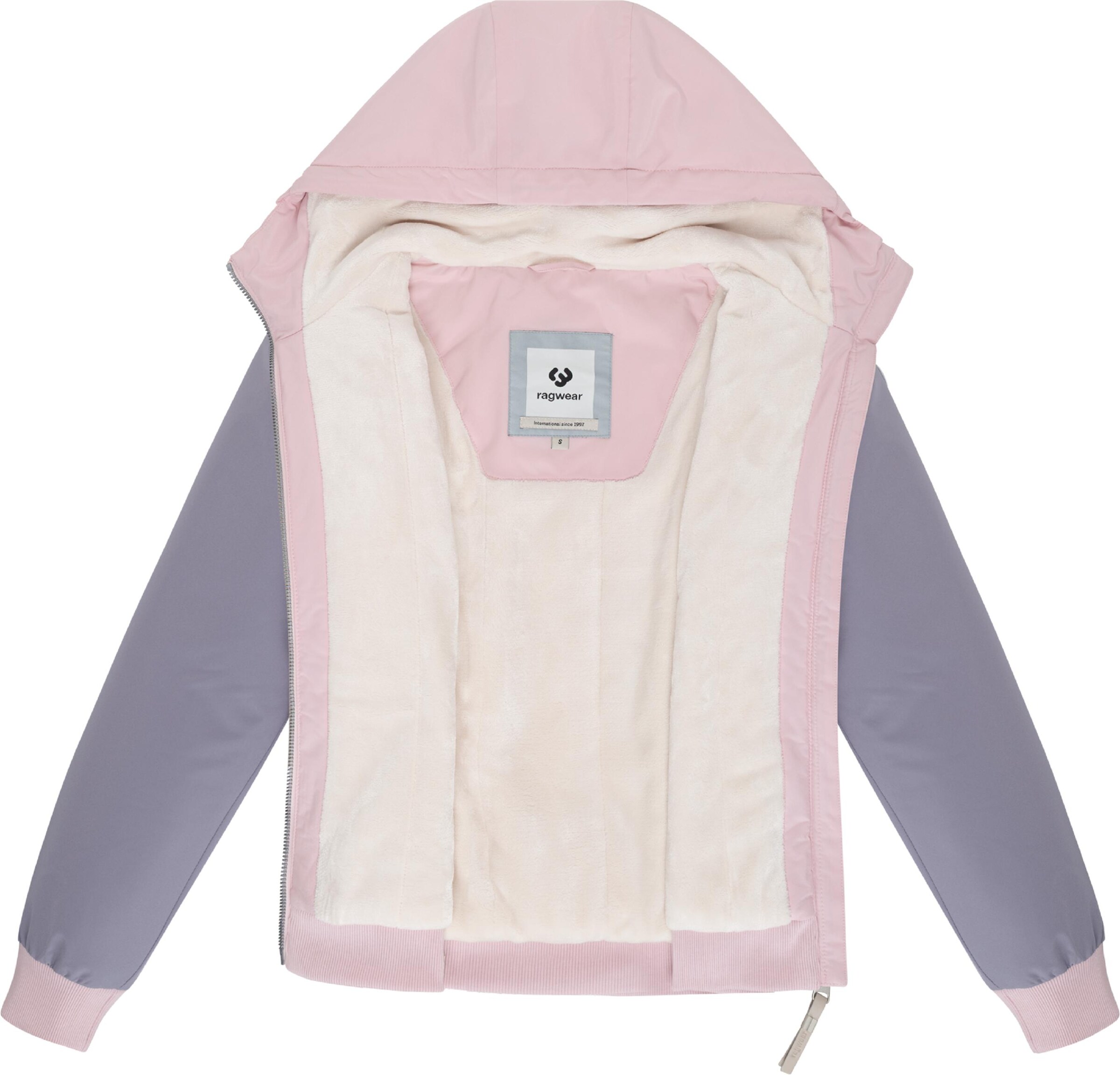 Ragwear Performance Jacket 'Oggie Youmodo' in Pink