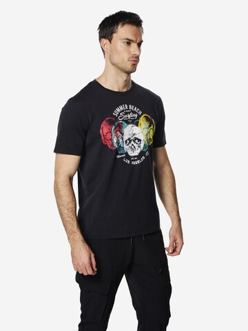 KOROSHI T-shirt i blå