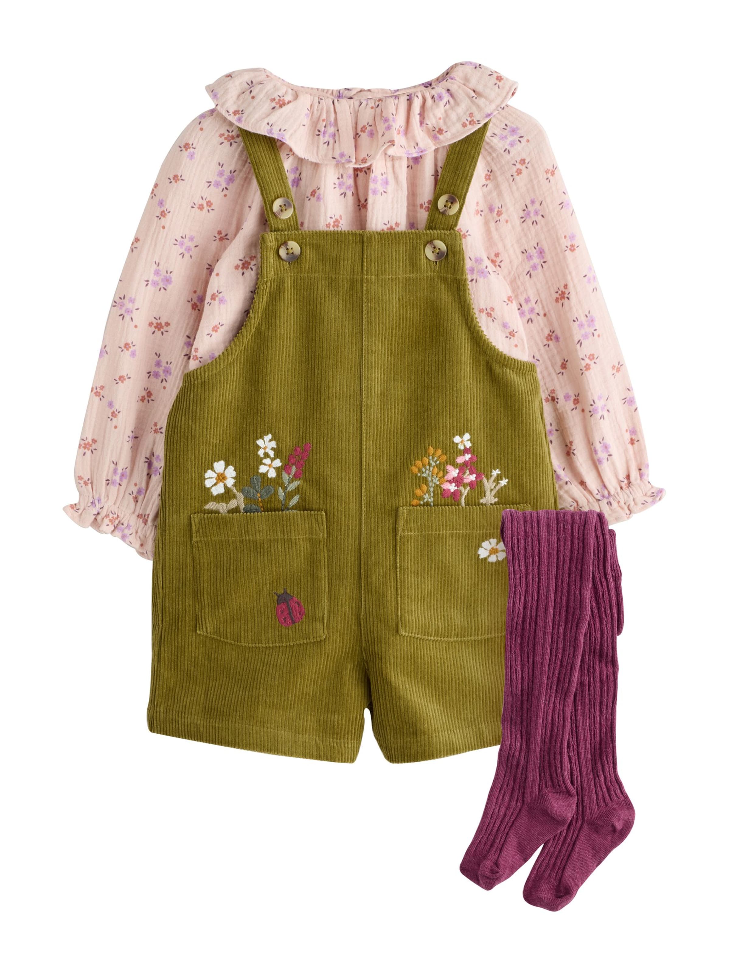 Next Zestaw w kolorze zielony: przód