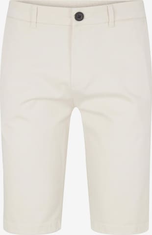 TOM TAILOR DENIM Chino Pants in Beige: front