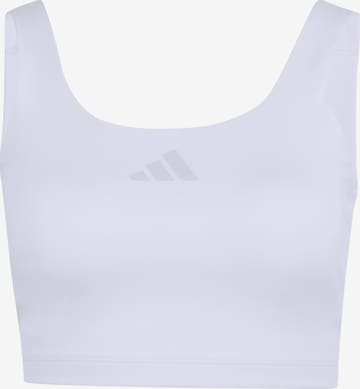 Bustino Reggiseno sportivo 'PWR' di ADIDAS PERFORMANCE in lilla: frontale