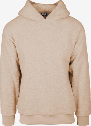 Urban Classics Sweatshirt in Beige: front