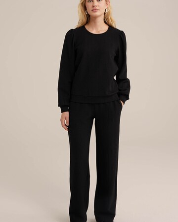 WE FashionSweater majica - crna boja