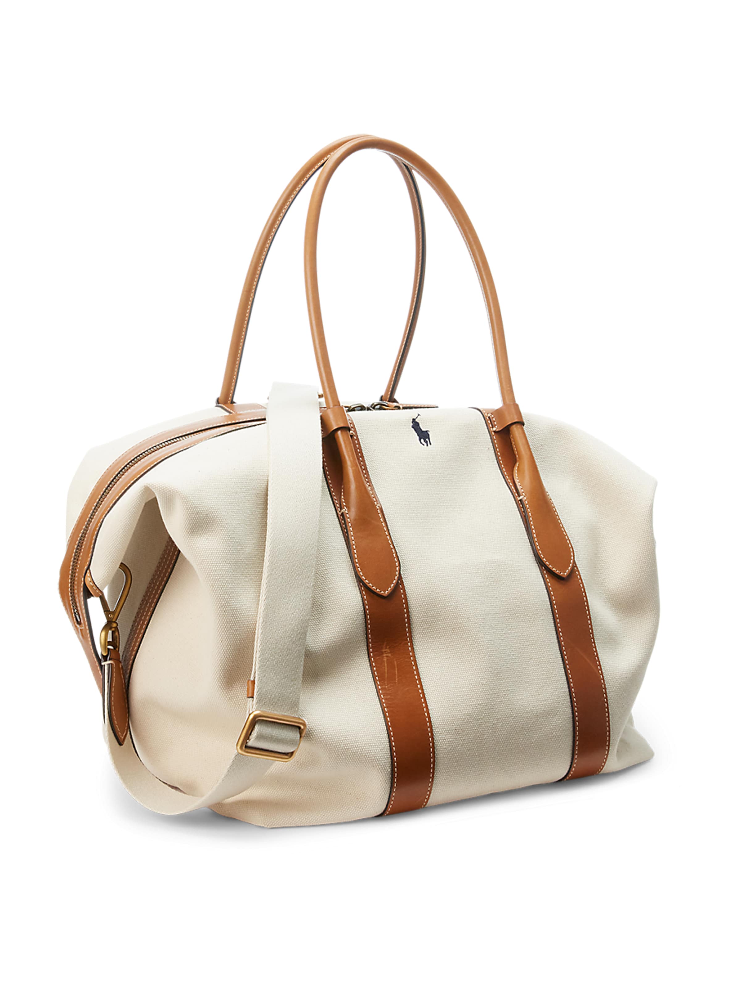 Polo Ralph Lauren Weekender in Beige: front