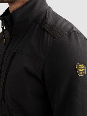 PME Legend - Chaqueta de entretiempo 'Hybrid jacket with zipper closure and side pockets' en gris