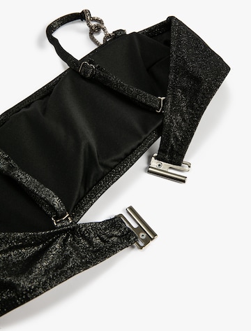 Koton Bandeau Bikinitop in Zwart