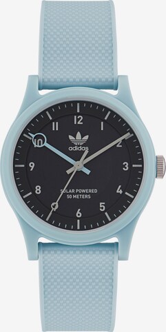 ADIDAS ORIGINALS Analog Watch 'Ao Street Project One' in Blue: front