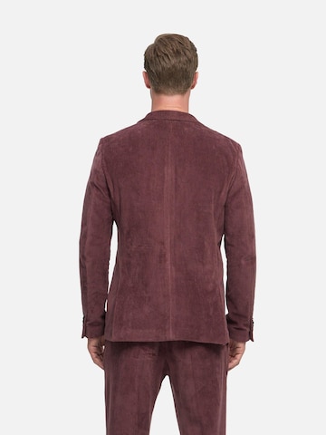 Zuitable Slim fit Suit Jacket 'DiNove NCP' in Red
