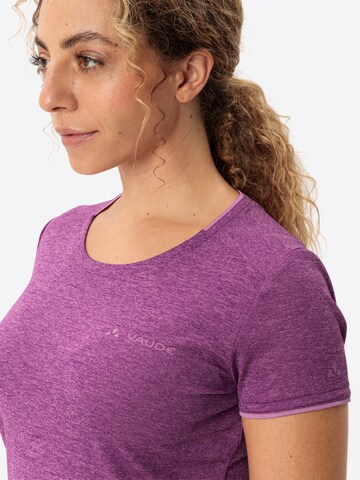 VAUDE Performance shirt 'Essential' in Purple