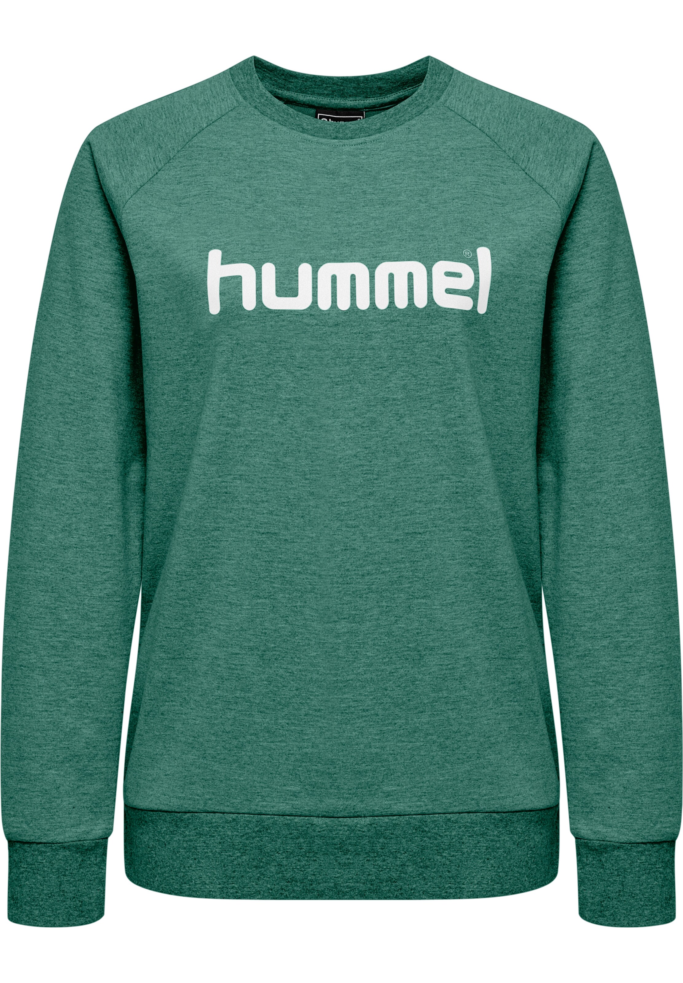 Hummel Sportsweatshirt i grøn: forside
